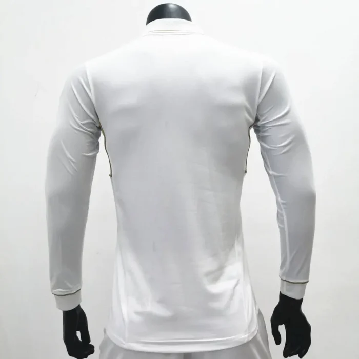 Retro Real Madrid 2011/12 Home Long Sleeve Jersey - Image 3