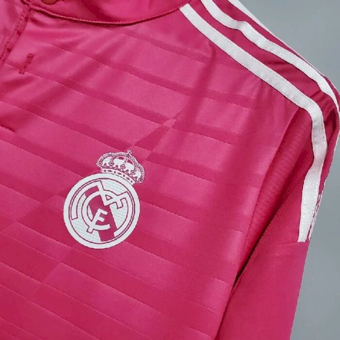 Retro Real Madrid 2014/15 Away Long Sleeve Jersey - Image 5