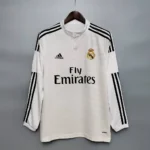 Retro Real Madrid 2014/15 Home Long Sleeve Jersey