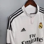 Retro Real Madrid 2014/15 Home Long Sleeve Jersey - Image 3