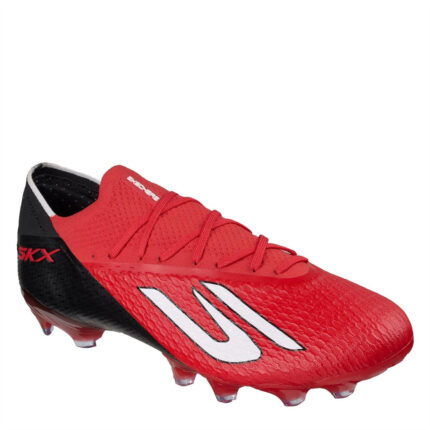 Skechers Skx 2 Firm Ground Football Boots – Red/Black