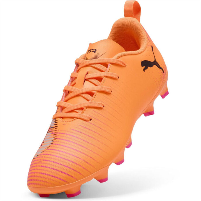 Puma Junior Firm Ground Football Boots – Ht Fr-Blk-Rvsh – view 6
