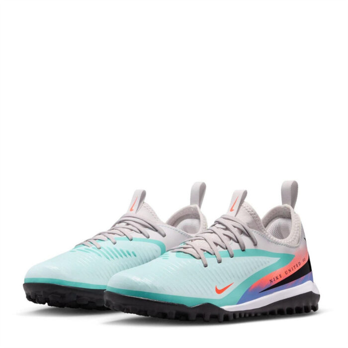 Nike Phantom 6 Low Top Lace-Up Junior Turf Football Boots – view 4