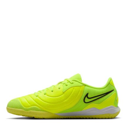 Nike Tiempo Legend 10 Indoor Football Boots – Volt/Black – view 2