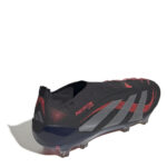 adidas Predator Firm Ground Football Boots – Black/Grey – view 4
