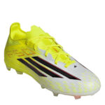 adidas F50 Junior Firm Ground Football Boots – Solar Yellow – view 3
