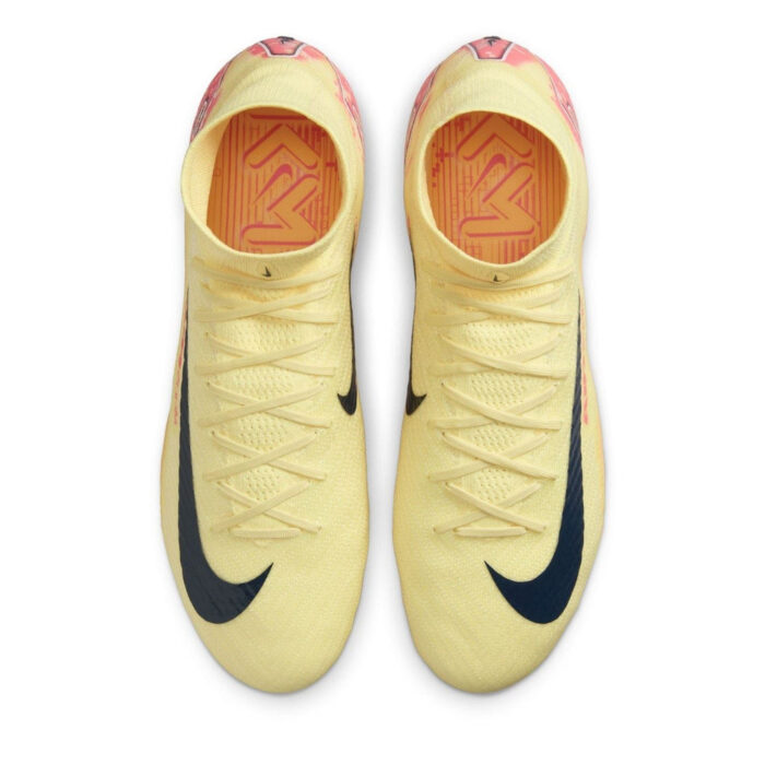 Nike Mercurial Superfly 10 Firm Ground Football Boots – Orange/Navy – view 5
