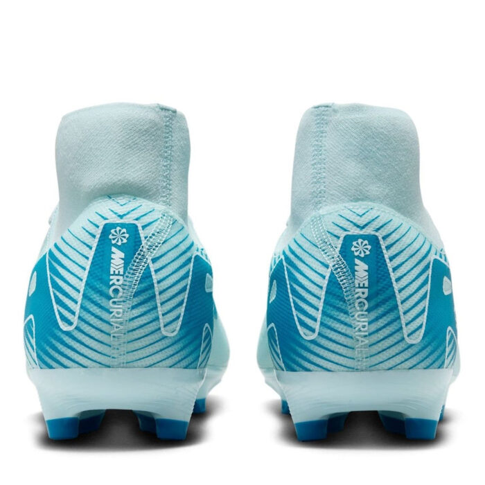 Nike Zoom Mercurial Superfly 10 Firm Ground Football Boots – Blue/Baltic – view 5