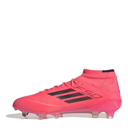 adidas Womens F50 Firm Ground Football Boots – Pink/Black – view 2