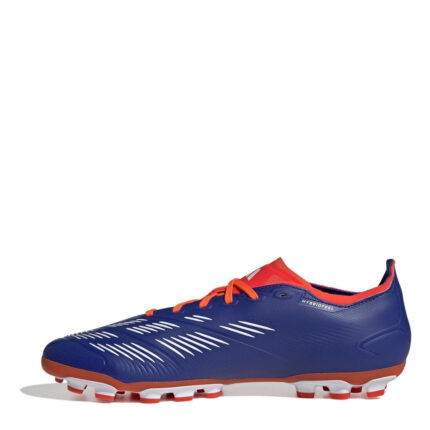 adidas Predator Artificial Ground Football Boots – Blue/Wht/Red – view 2