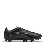 Puma Ultra 5 Firm Ground Football Boots – Black/White – view 4