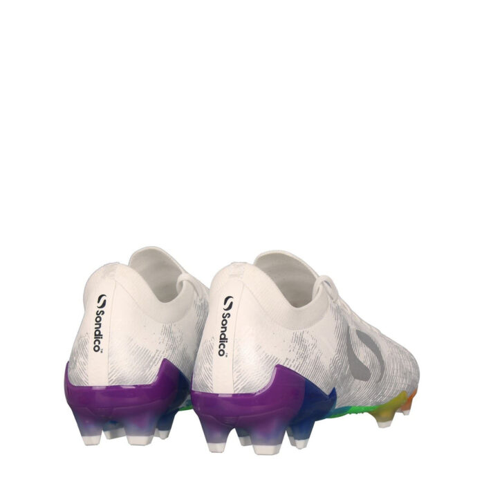 Sondico Blaze Firm Ground Football Boots – White/Multi – view 5