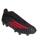 adidas F50 Firm Ground Football Boots – Black/Red - Image 3