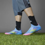 adidas F50 Firm Ground Football Boots – Blue Fusion - Image 3