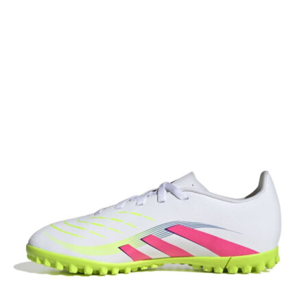 adidas Predator Junior Turf Football Boots – White/Pink – view 2