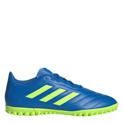 adidas Goletto Turf Football Boots – Blue/Lemon