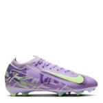 Nike Mercurial Vapor 16 Junior Firm Ground Football Boots – Purple/Volt