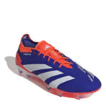 adidas Predator Firm Ground Football Boots – Blue/Wht/Red – view 3