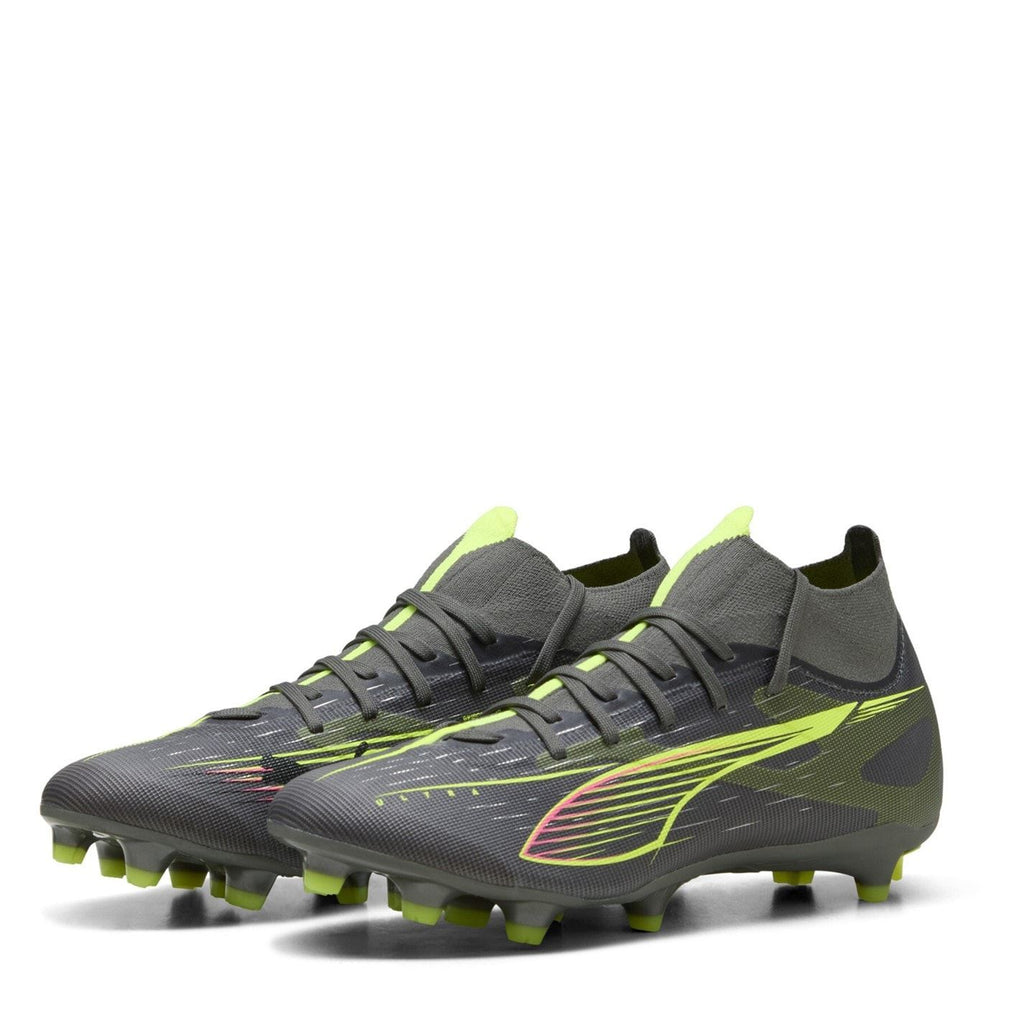 Puma Womens Ultra 5 Firm Ground Football Boots – Silver/Yellow Puma Womens Ultra 5 Firm Ground Football Boots – Silver/Yellow