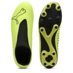 Puma Finesse Firm Ground Football Boots – Yellow/Black – view 3