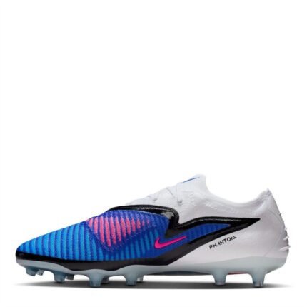 Nike Phantom 6 Low Turf Football Boots – Blue/Wht/Pink – view 2