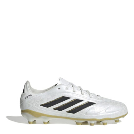 adidas Copa Pure 3 Junior Firm Ground Football Boots – White/Blk/Gold