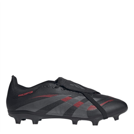 adidas Predator Firm Ground Football Boots – Black/Grey