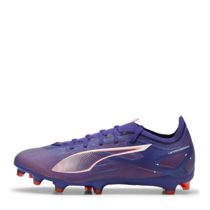 Puma Ultra 5 Firm Ground Football Boots – Purple/Wht/Org – view 2