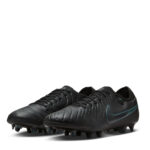 Nike Tiempo Legend 10 Firm Ground Football Boots – Black/Green – view 4