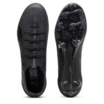 Puma Ultra 5 Firm Ground Football Boots – Black/Silv/Grey - Image 3
