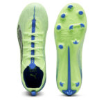 Puma Ultra Junior Firm Ground Football Boots – Apple/ White – view 3