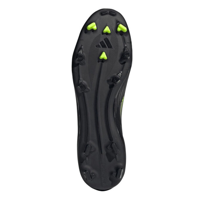 adidas F50 Firm Ground Football Boots – Black/Lemon – view 6
