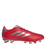 adidas Goletto Firm Ground Football Boots – Red/Silver