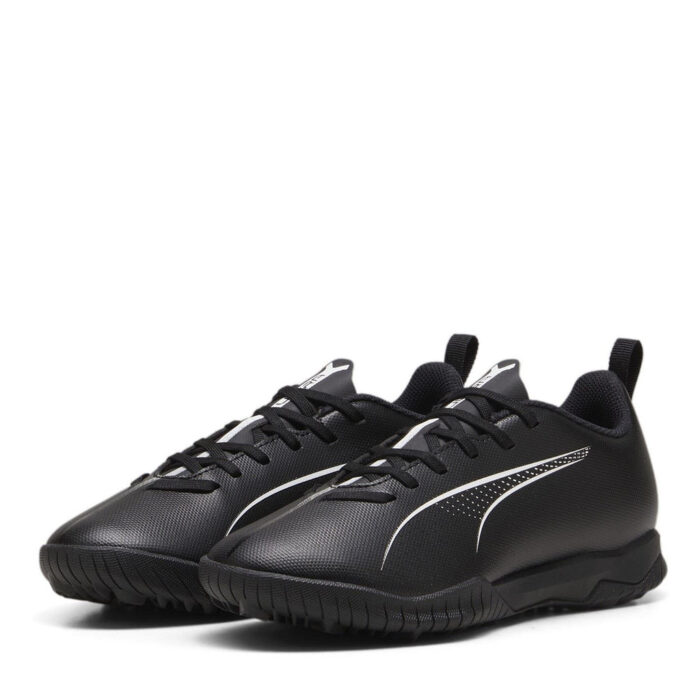 Puma Ultra 5 Junior Turf Football Boots – Black/White - Image 7