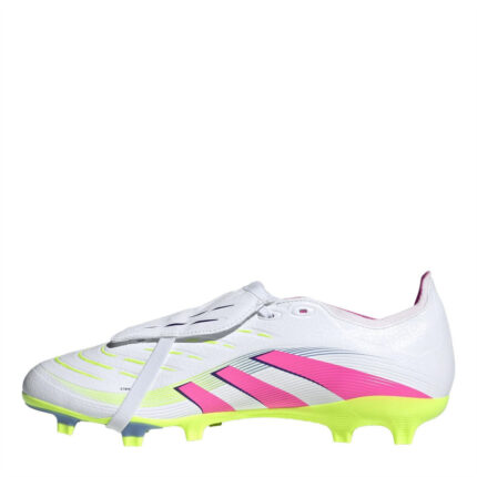 adidas Predator Firm Ground Football Boots – White/Pink – view 2