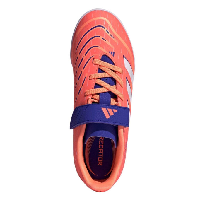 adidas Predator Junior Turf Football Boots – Orange/White – view 5