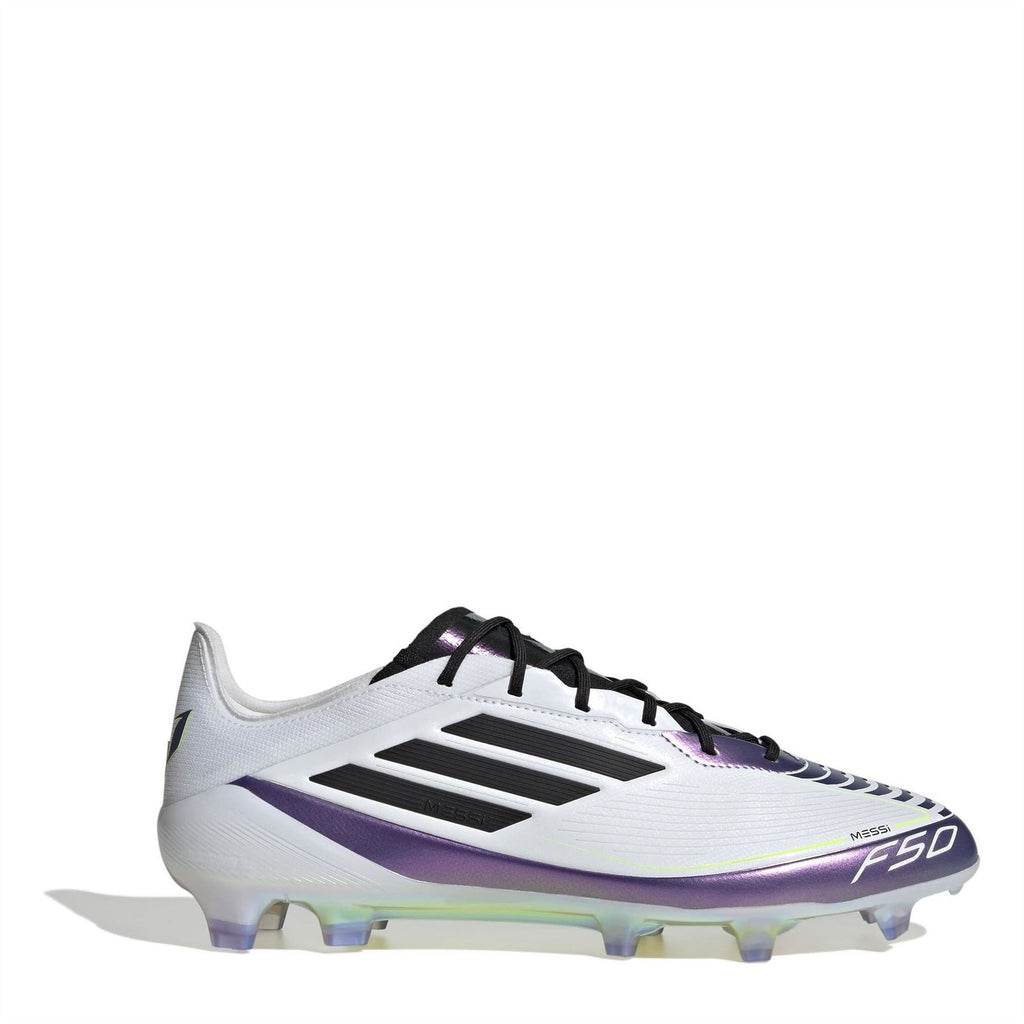 adidas F50 Firm Ground Football Boots – White/Purple