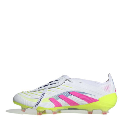 adidas Predator Firm Ground Football Boots – White/Pink – view 2