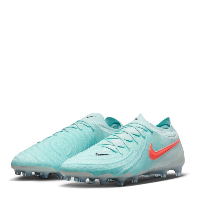Nike Mens Phantom Luna 2 Artificial Ground Football Boots – Mint/Red – view 4