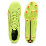 Puma Ultra 5 Firm Ground Football Boots – Yellow/Black – view 3