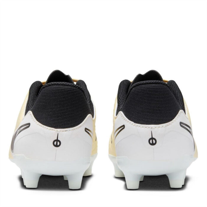 Nike Tiempo Legend 10 Junior Firm Ground Football Boots – Lemonade/Black - Image 5