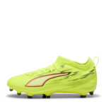Puma Ultra 5 Junior Firm Ground Football Boots – Yellow/Black – view 2