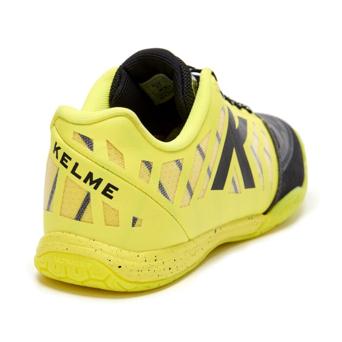 Kelme All Indoor Football Boots – Lime/Black - Image 6