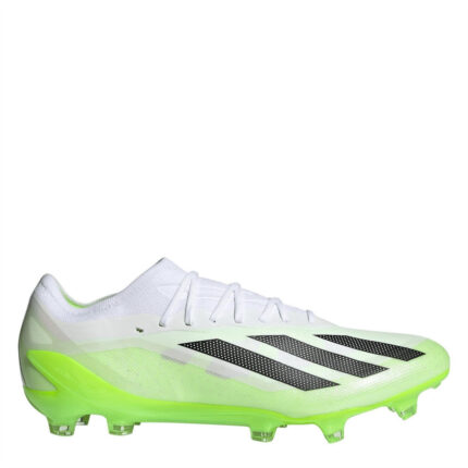 adidas X Crazyfast Firm Ground Football Boots – Wht/Blk/Lemon