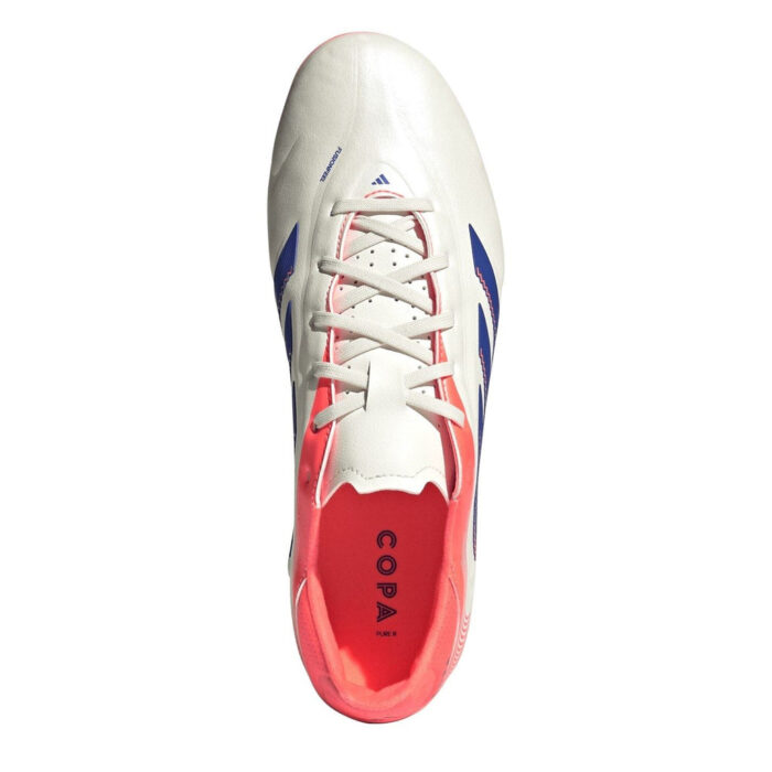 adidas Copa Pure 3 Firm Ground Football Boots – Wht/Blue/Coral - Image 5