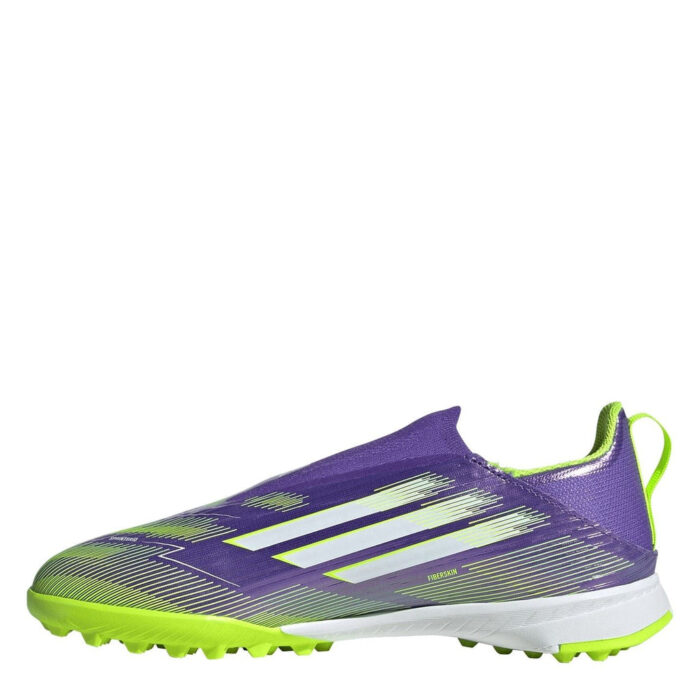 adidas F50 Junior Multi-Ground Football Boots – Purple/White - Image 2