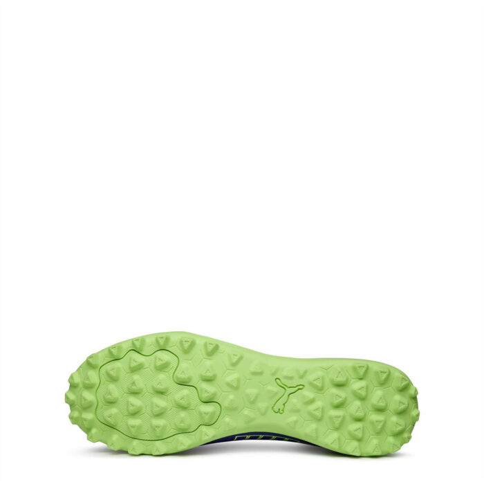 Puma Finesse Junior Turf Football Boots – Purple/Green – view 3