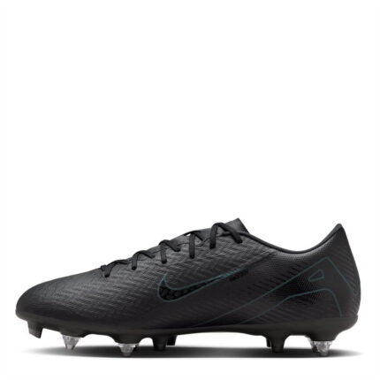 Nike Zoom Mercurial Vapor 16 Soft Ground Football Boots – Black/Green – view 2