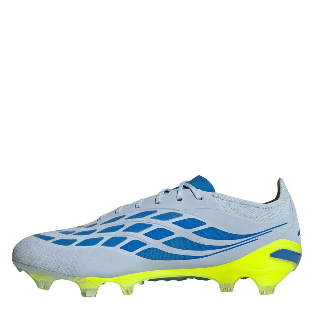 adidas Predator Firm Ground Football Boots – Blue/Yellow – view 2