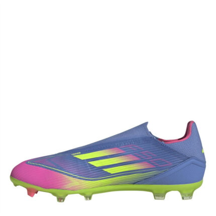 adidas F50 Firm Ground Football Boots – Blue/Lemon – view 2